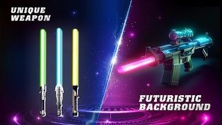 Gun Simulator - Lightsaber 3D - Screenshot 1