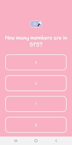 Quiz For BTS - Screenshot 2