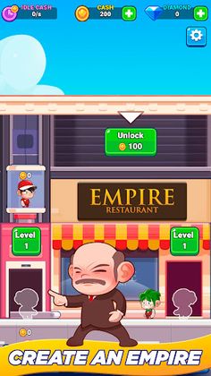 Idle Restaurant Empire Tycoon - Screenshot 2