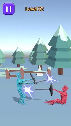 Mr Stick Battle-One Punch - Screenshot 1