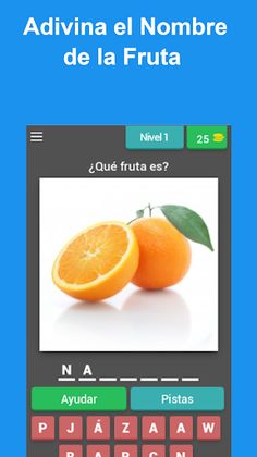Quiz Game: Guess the Fruits - Screenshot 1