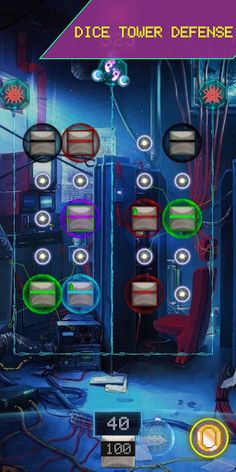 Offline dice: neon merge - Screenshot 2