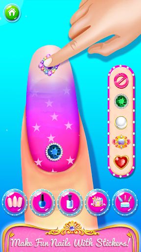 Nail Salon Game Nail Art Games - Screenshot 3