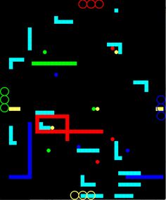Snake 4 Player - Screenshot 1
