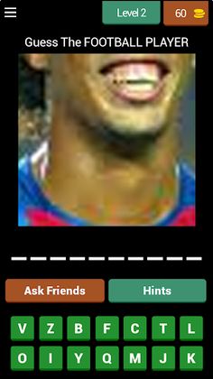 FOOTBALL PLAYER - QUIZ GAME - Screenshot 3