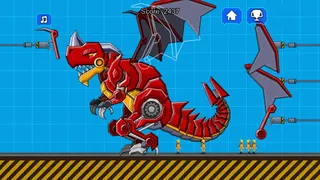 Robot Terminator Fire Dragon - Screenshot 1