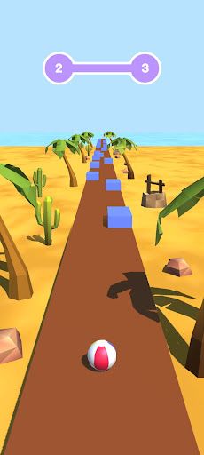 Speedy Beach Ball - Screenshot 1