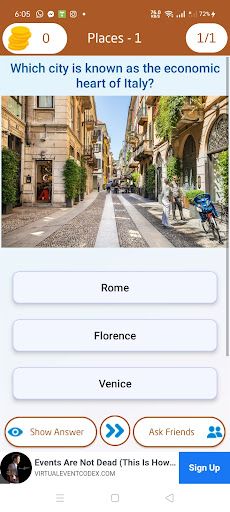 Europe Geography Quiz - Screenshot 2