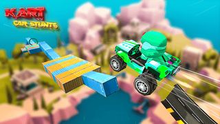 Racing in Car: Stunt Car Games - Screenshot 2