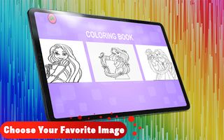 Tangled Coloring Book - Screenshot 2
