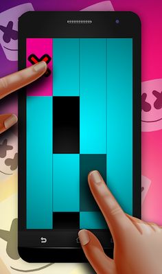 Marshmello & Anna Marie - Friend Piano Tiles - Screenshot 1