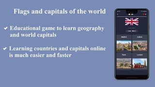 Capitals of the world - quiz - Screenshot 1