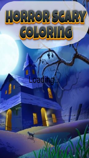 coloring scary horror - Screenshot 2