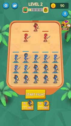 Stick Merge Battle - Screenshot 1