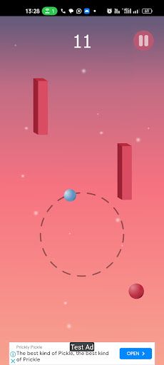 Circle Swing Ball - Screenshot 2