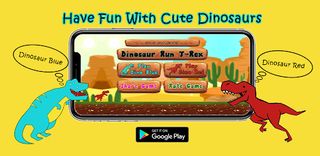 Dinosaur Run T-Rex - Screenshot 1