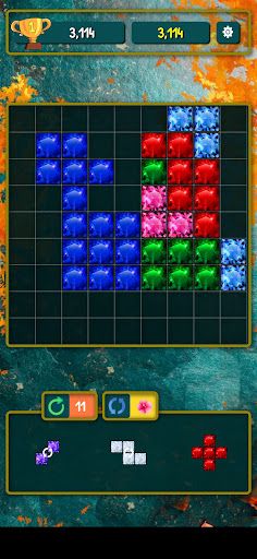 Classic brick puzzle - Screenshot 3