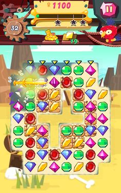 Pirates! - the match 3 - Screenshot 3
