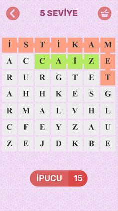 İslami Kelimeleri Bul - Screenshot 3