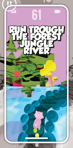 Nezuko Game 3D Run Anime KNY - Screenshot 1