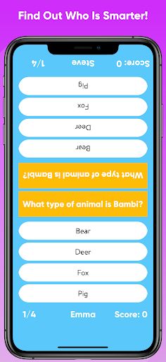 2 Player Quiz - Screenshot 2