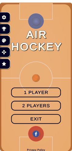 Air Hockey Neon - Screenshot 1