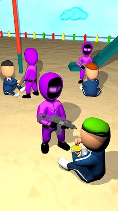 Squid Survival Challenge Game - Screenshot 3