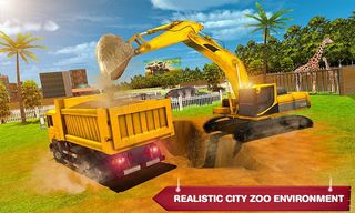 City Zoo Construction Trucks - Screenshot 3