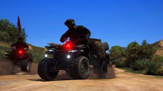 America Police Quad Atv Driver - Screenshot 3