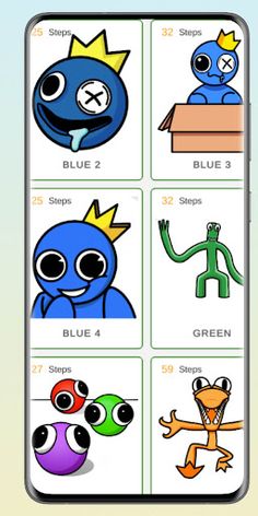 How to draw rainbow frien - Screenshot 2