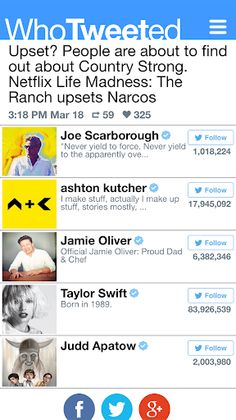 WhoTweeted - Screenshot 2