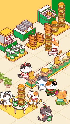 Cat Cooking Bar - Food game - Screenshot 1