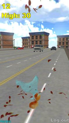 Chicken out of road - Screenshot 3