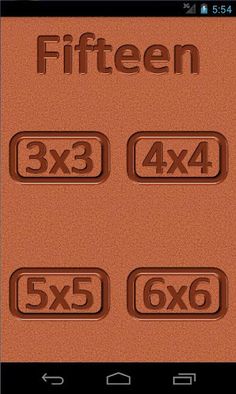 The Fifteen Puzzle - Screenshot 1