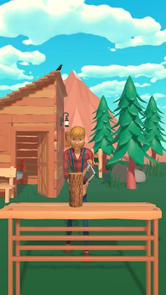 Lumberjack Man 3D - Screenshot 1