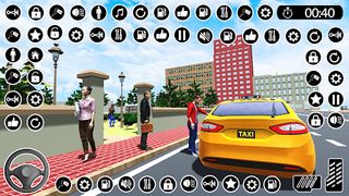 Taxi Car Simulator Games 2022 - Screenshot 1