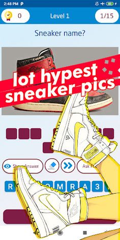 sneaker quiz - Screenshot 4