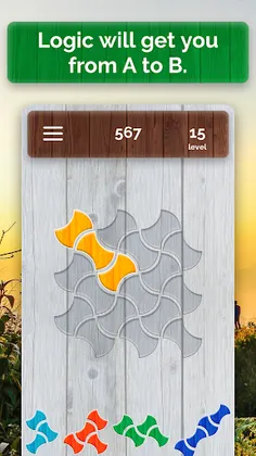 Wood Blocks Puzzle - Screenshot 1