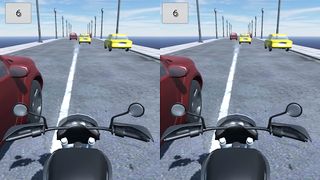 VR Motorcycle Ride - Screenshot 2