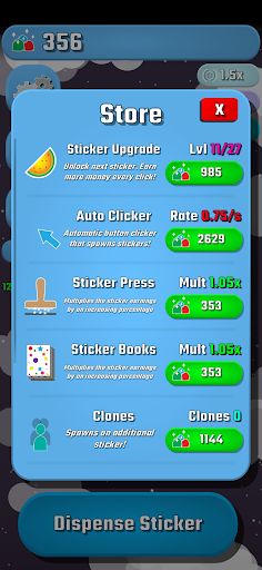 Sticker Clicker - Screenshot 2