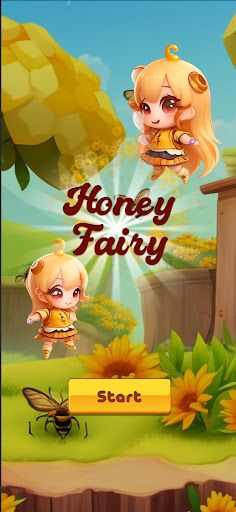 Honey fairy Match 3 - Screenshot 1
