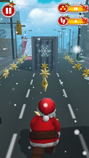 Fun Santa Run-Christmas Runner - Screenshot 2