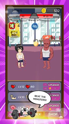 Idle Fight x Gym - Screenshot 3