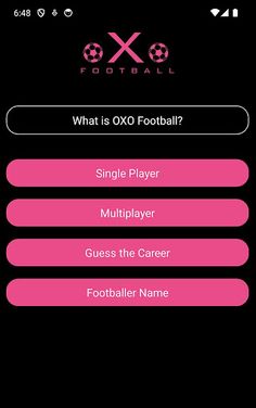 OXO Football - Screenshot 1