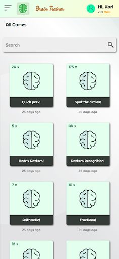 Brain Trainer - Screenshot 2