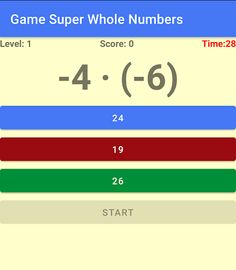 Brain Game Super Whole Numbers - Screenshot 1