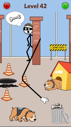 Tricky Thief Puzzle - Screenshot 1