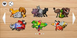 Animals puzzle games for kids - Screenshot 2