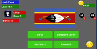 Flags Capitals Emblems - Screenshot 2