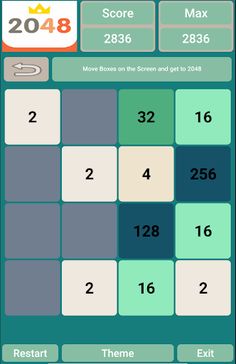 2048 Game - Multiple Theme - Screenshot 3